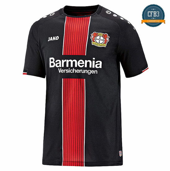Camiseta Bayer 04 Leverkusen 1ª Equipación Negro/Rojo 2018