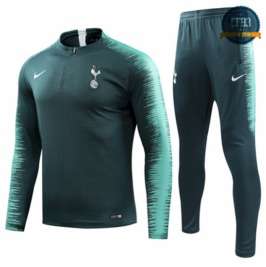 Chándal Tottenham Hotspur Verde Oscuro 2018 Fans