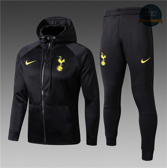 Chaqueta Chándal Tottenham Hotspur Negro 2017 Sombrero