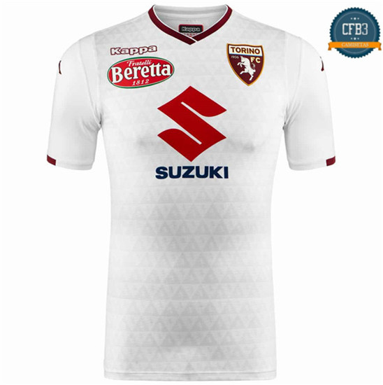 Camiseta Turin 2ª Equipación Blanco kappa 2018