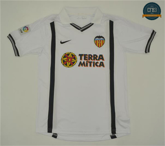 Camiseta 2000-01 UCL final Valencia 1ª Equipación