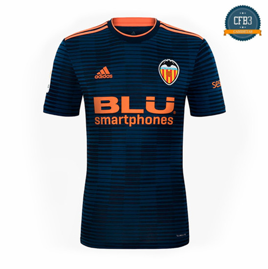 Camiseta Valencia 2ª Equipación 2018