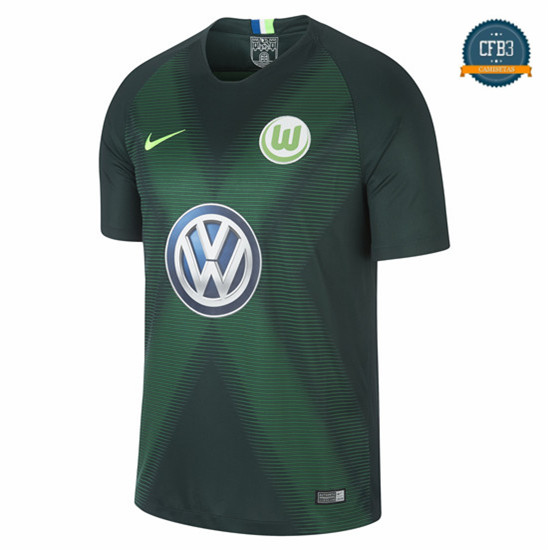 Camiseta VfL Wolfsburg stadium 1ª Equipación Verde 2018
