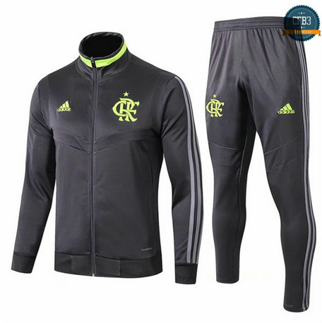 Cfb3 D10 Chaqueta Chándal Flamengo Negro 2019/2020