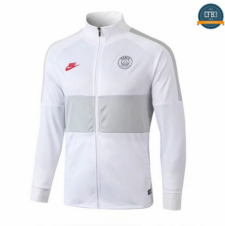 Cfb3 D126 Chaquetas PSG Blanco 2019/2020