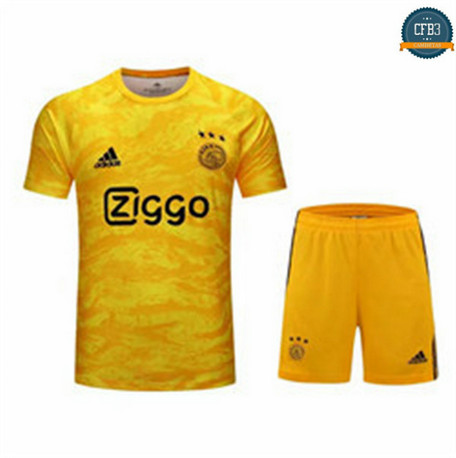 Cfb3 D148 Portero Ajax + Pantalones Amarillo 2019/2020