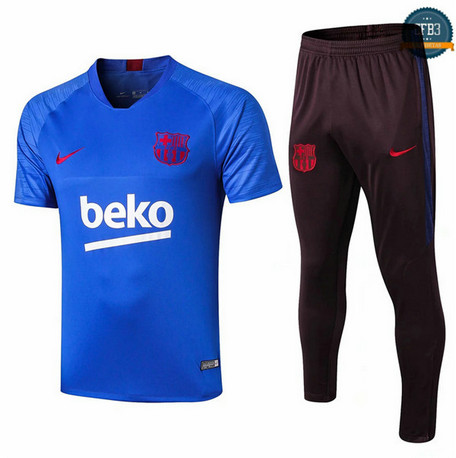 Cfb3 D154 Entrenamiento Barcelona + Pantalones Azul 2019/2020