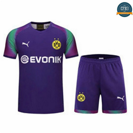 Cfb3 D159 Portero Borussia Dortmund + Pantalones Violet 2019/2020