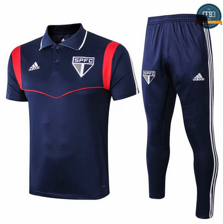 Cfb3 D181 Entrenamiento Sao Paulo+ Pantalones Azul 2019/2020