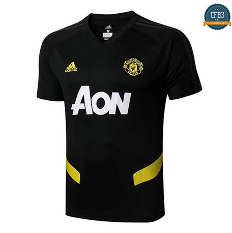 Cfb3 D226 Camiseta Manchester United Pre-Match Negro 2019/2020