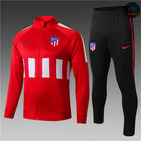 Cfb3 D53 Chaqueta Chándal Atletico Madrid Niños Rojo/Blanco/Negro 2019/2020