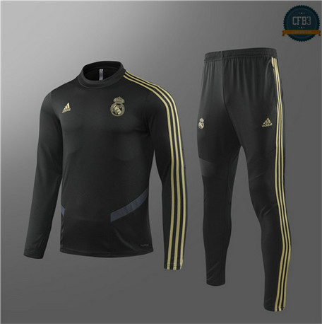 Cfb3 D66 Chándal Real Madrid Niños Negro 2019/2020