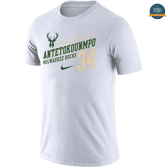 cfb3 Camisetas Milwaukee Bucks - Giannis Antetokounmpo