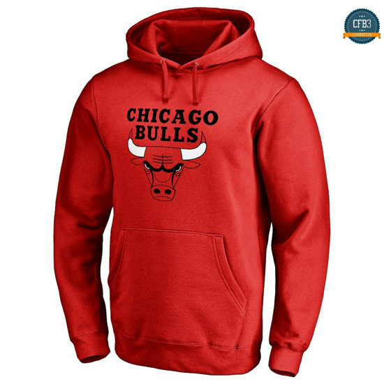 cfb3 camisetas Sudadera con capucha Chicago Bulls