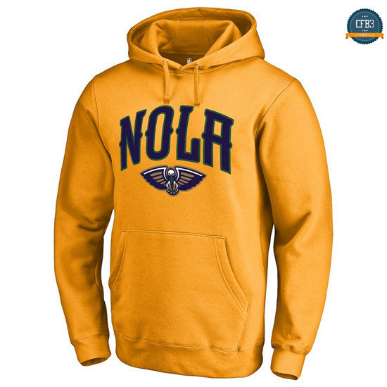 cfb3 camisetas Sudadera con capucha New Orleans Pelicans