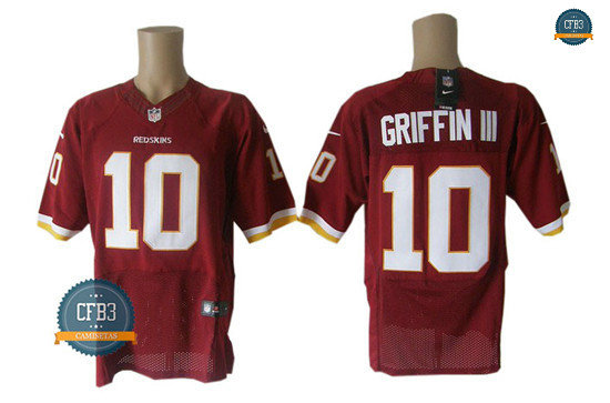 cfb3 camisetas Robert Griffin III, Washington Rojoskins