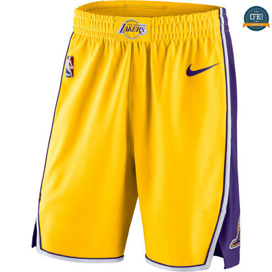 cfb3 camisetas Pantalones Los Angeles Lakers - Icon