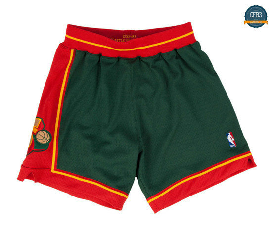 cfb3 camisetas Pantalones Seattle Supersonics East 1995-96