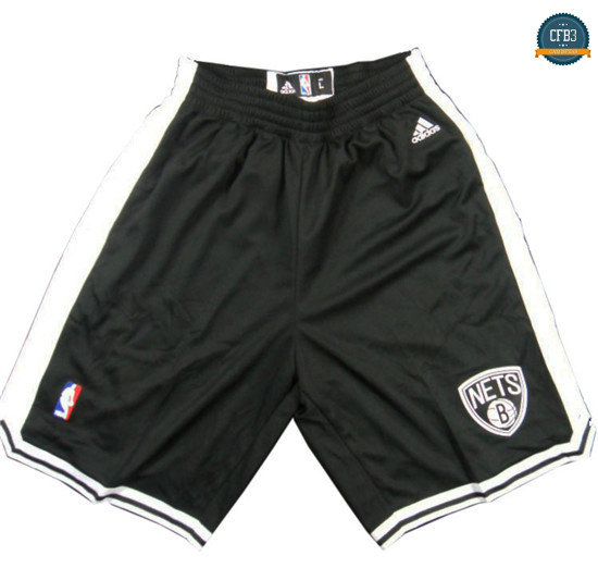 cfb3 camisetas Pantalones Brooklyn Nets [Negro]