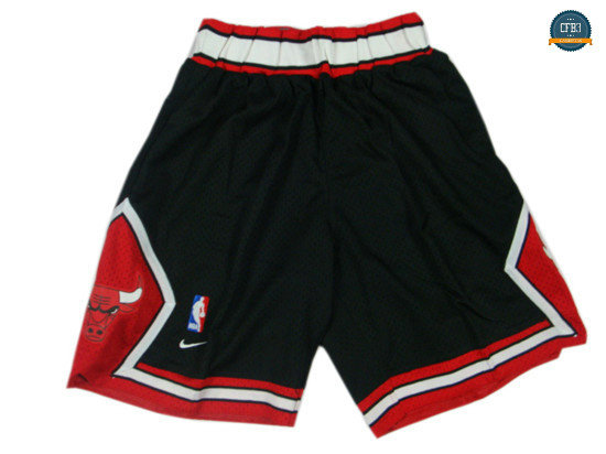 cfb3 camisetas Pantalones Chicago Bulls [Negro]