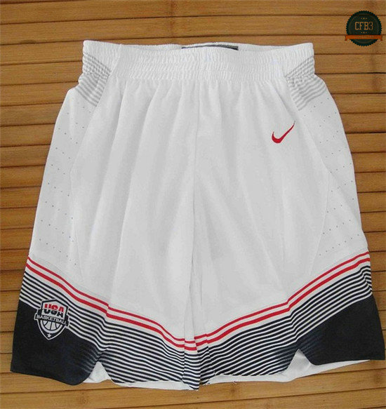 cfb3 camisetas Pantalones Selección USA [Blanco]