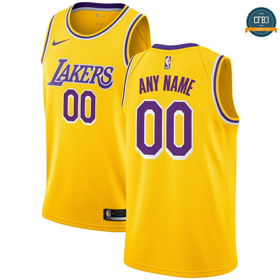 cfb3 camisetas Custom, Los Angeles Lakers 2018/19 - Icon