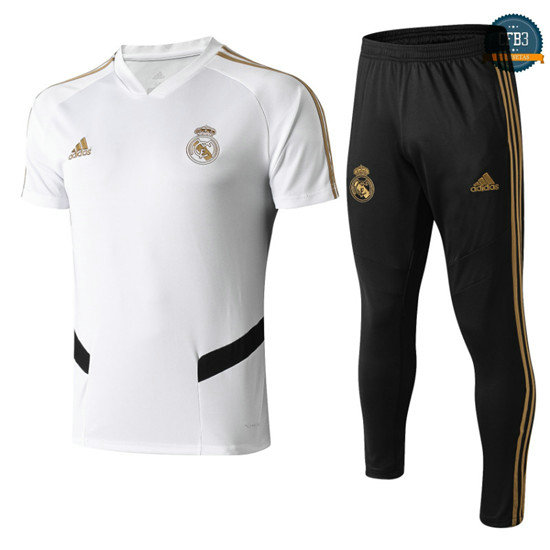 cfb3 Camisetas Real Madrid POLO Entrenamiento Blanco 2019/20