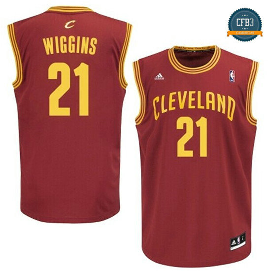 cfb3 camisetas Andrew Wiggins, Cleveland Cavaliers [Roja]