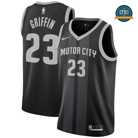 cfb3 camisetas Blake Griffin, Detroit Pistons 2018/19 - City Edition