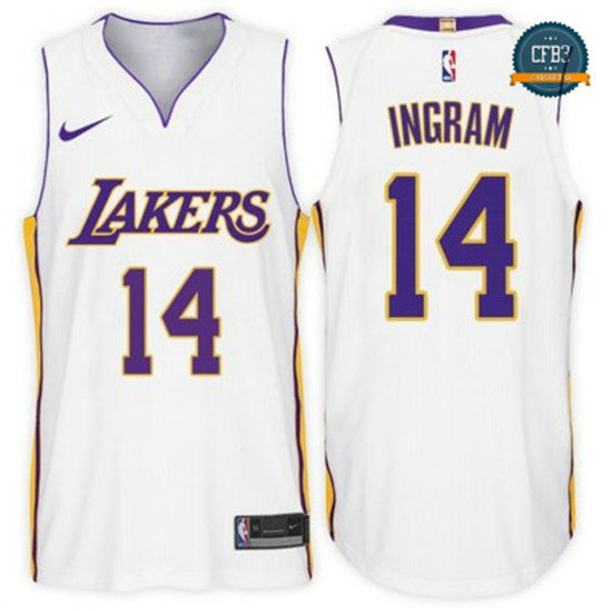 cfb3 camisetas Brandon Ingram, Los Angeles Lakers - Association