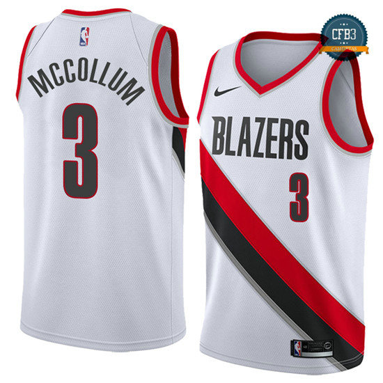 cfb3 camisetas C. J. McCollum, Portland Trail Blazers - Association