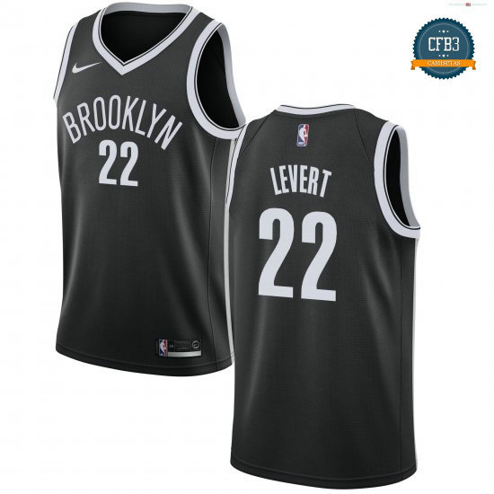 cfb3 camisetas Caris LeVert, Brooklyn Nets 2018/19 - Icon