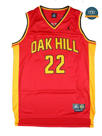 cfb3 camisetas Carmelo Anthony, Oak Hill [Roja]