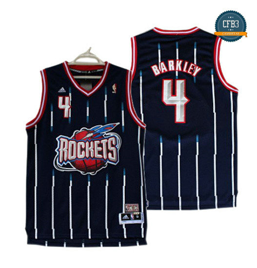cfb3 camisetas Charles Barkley, Houston Rockets