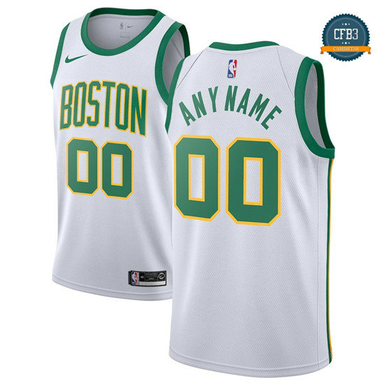 cfb3 camisetas Custom, Boston Celtics 2018/19 - City Edition