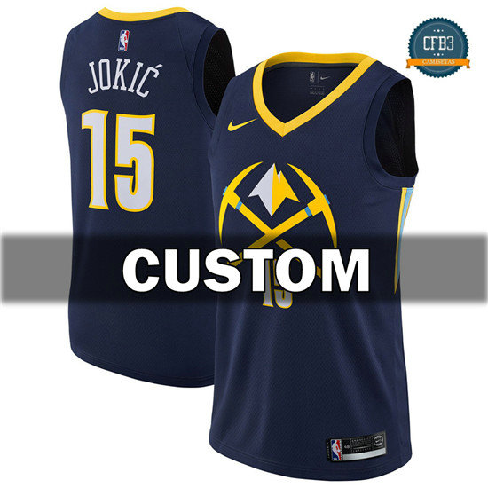 cfb3 camisetas Custom, Denver Nuggets - City Edition