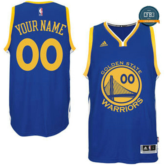 cfb3 camisetas Custom, Golden State Warriors [Road]