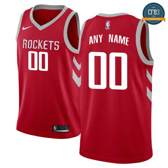 cfb3 camisetas Custom, Houston Rockets - Icon