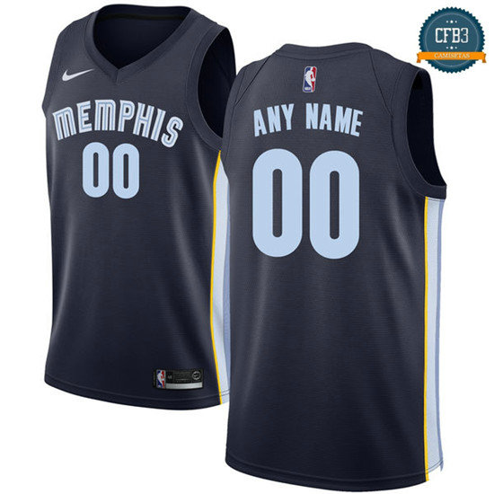 cfb3 camisetas Custom, Memphis Grizzlies - Icon