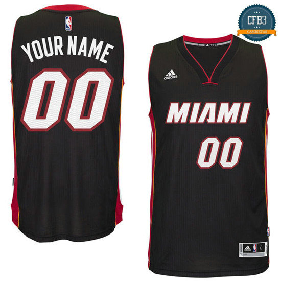 cfb3 camisetas Custom, Miami Heat [Road]