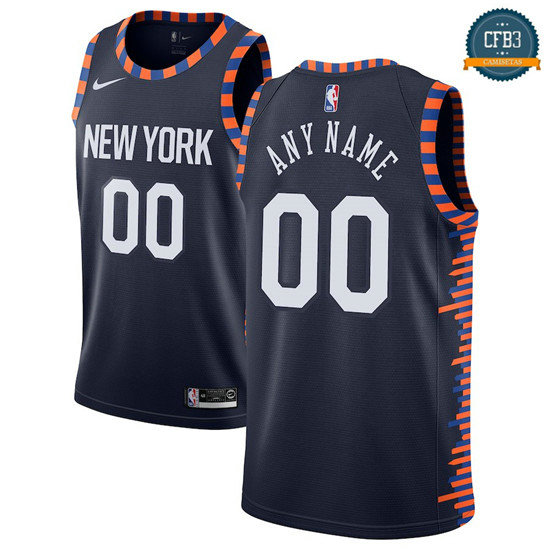 cfb3 camisetas Custom, New York Knicks 2018/19 - City Edition