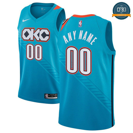 cfb3 camisetas Custom, Oklahoma City Thunder 2018/19 - City Edition