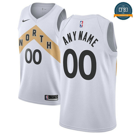 cfb3 camisetas Custom, Toronto Raptors 2018/19 - City Edition