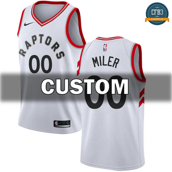 cfb3 camisetas Custom, Toronto Raptors - Association