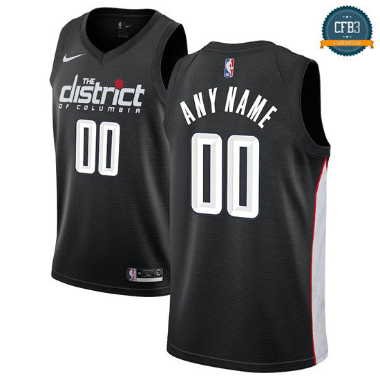 cfb3 camisetas Custom, Washington Wizards 2018/19 - City Edition