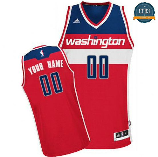 cfb3 camisetas Custom, Washington Wizards [Road]