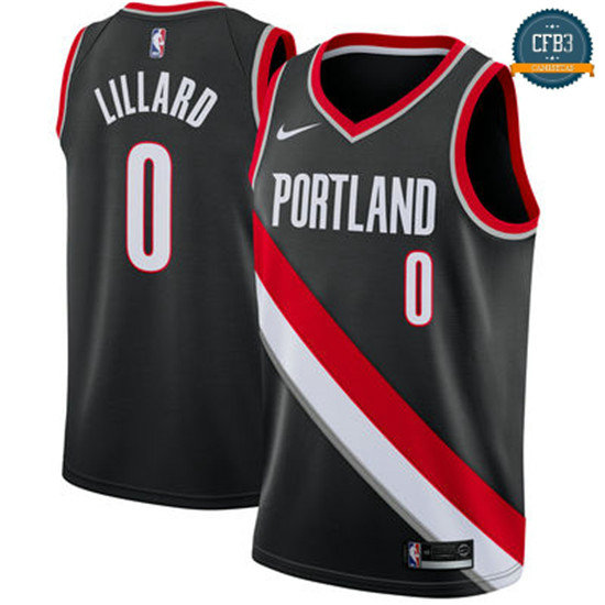 cfb3 camisetas Damian Lillard, Portland Trail Blazers - Icon