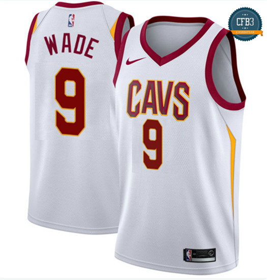 cfb3 camisetas Dwyane Wade, Cleveland Cavaliers - Association