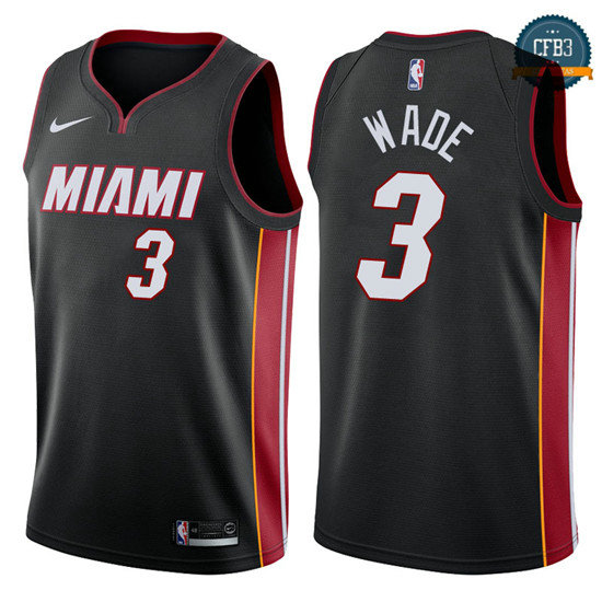 cfb3 camisetas Dwyane Wade, Miami Heat - Icon