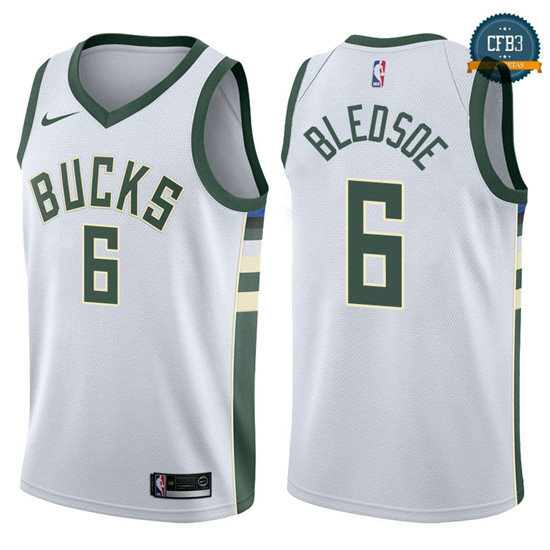 cfb3 camisetas Eric Bledsoe, Milwaukee Bucks - Association